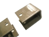 2- Steel Hangers 1.91" Wide 3.875" Height 3" Long Trailer Leaf Spring Axle (H-3.875-LOTOF2)