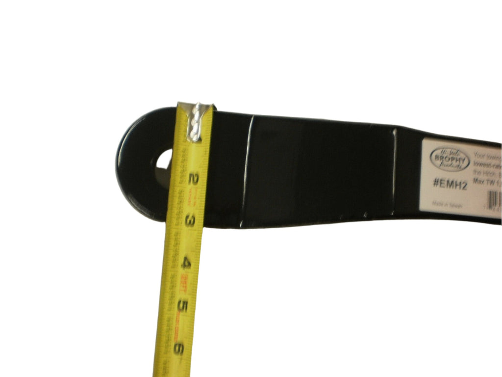 2" Drop Solid Steel Forged Steel Ball Mount Truck Trailer Receiver Hitch (EMH2)