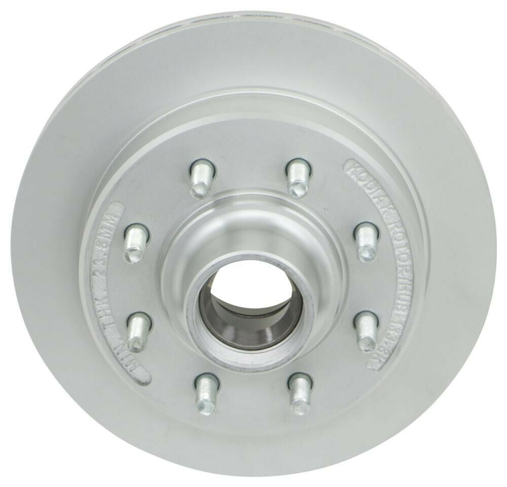 Kodiak 13" Hub and Rotor for 7000 - 8000 Boat Trailer Disc Brakes Dacromet 9/16" (ROTOR/HUB-133-8-9)