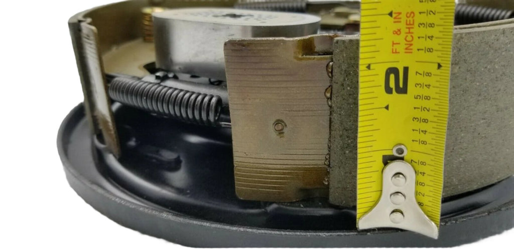 Left Side 10" x 2.25" Trailer Electric Brake Backing Plate 3500 Axle  Shoe Axel (10RVEBLH)