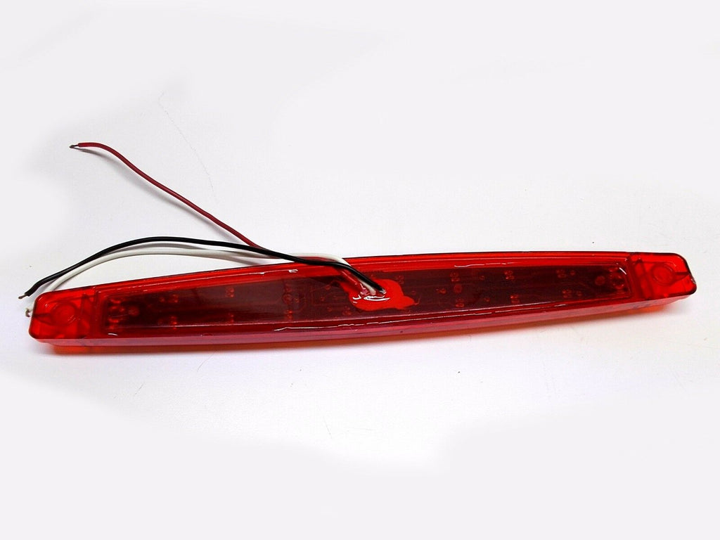12" Red LED Stop Turn Tail Surface Mount 20 Diode Trailer RV Stealth Kaper II (L03-0057)