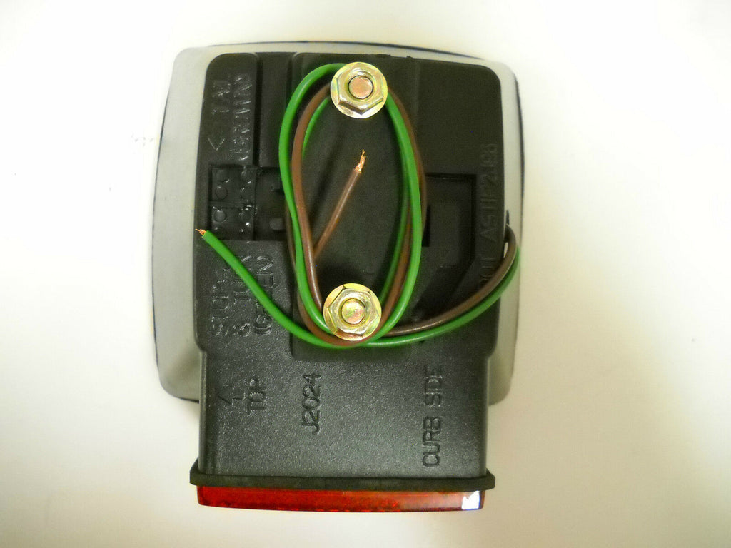 Submersible Boat Trailer Right Side Light LED Red with Red Lens truck Trailer Rv (J-24245)