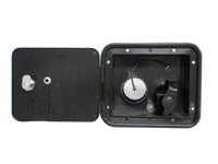 Black Gravity Plastic City Water Tank Inlet Hatch Camper Trailer RV Lock Door (VAL2004BKBU)