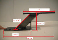 Universal Trailer Spare Tire Mount fits ALL 4 5 6 8 Lug Stud Wheels Carrier RV (STC-RP-K)