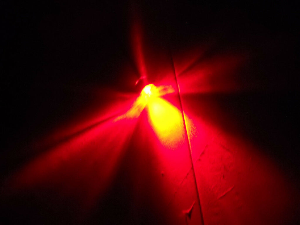 3/4" Red Clear Mini Hot Spot Bullet 1 LED Clearance Marker Trailer Truck Light (J-54-RC)