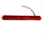 1 - 15" inch Slimline LED STT Stop Turn Tail Lights LED Red  Flatbed Trailer RV  (J-535-R)