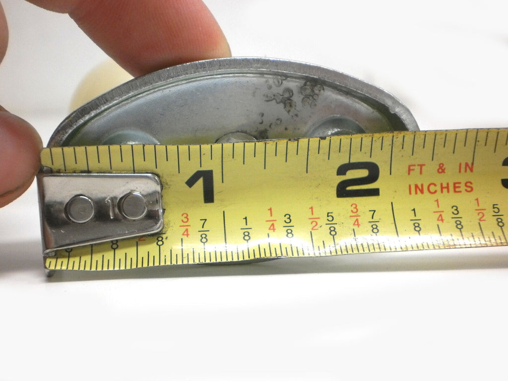 3" Angled Zinc Surface Mount Door Stop with Stopper Trailer RV Camper (J-D2)