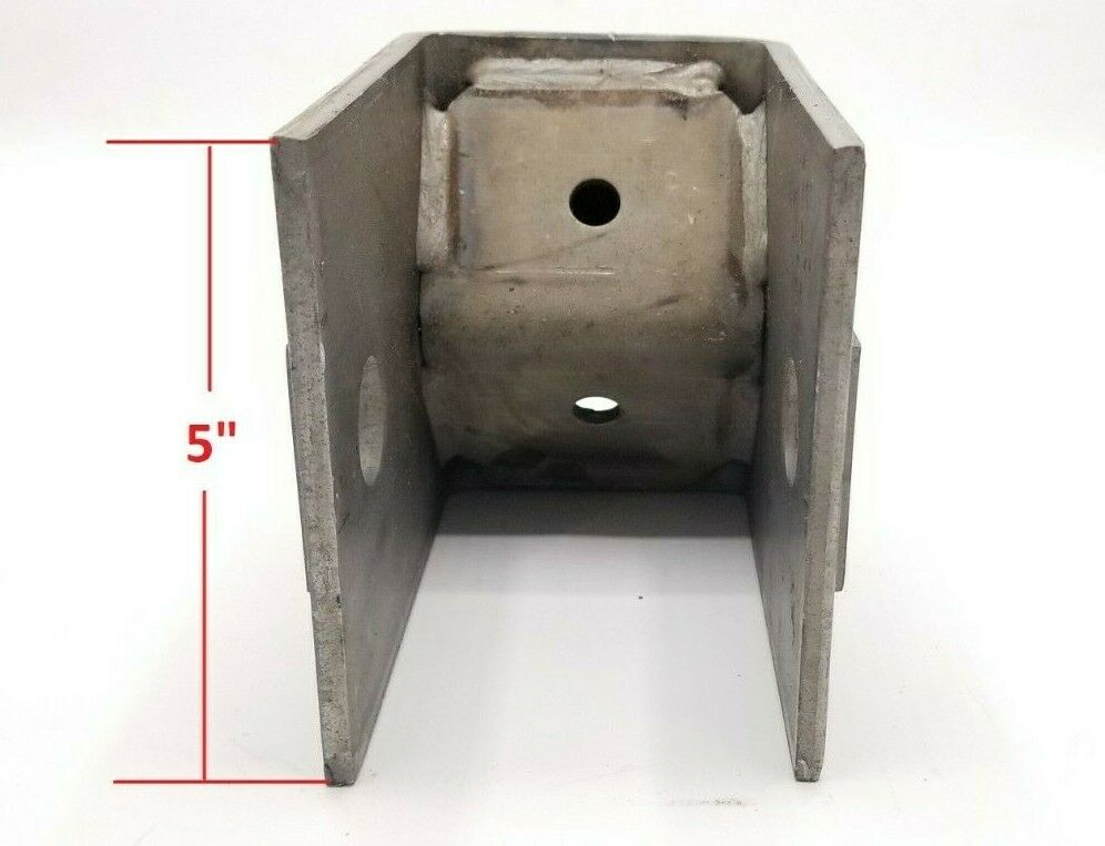 Center Hanger 2.5" Spring Suspension for Trailer Axle, 4.5" Tall, 1" Hole (029-042-02)