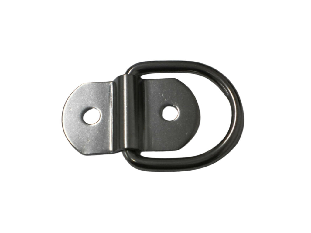 8 - 3/16" D Ring Rope Tie Down 1000# Rated Trailer ATV Snowmobile Truck Jeep (SR10-8)