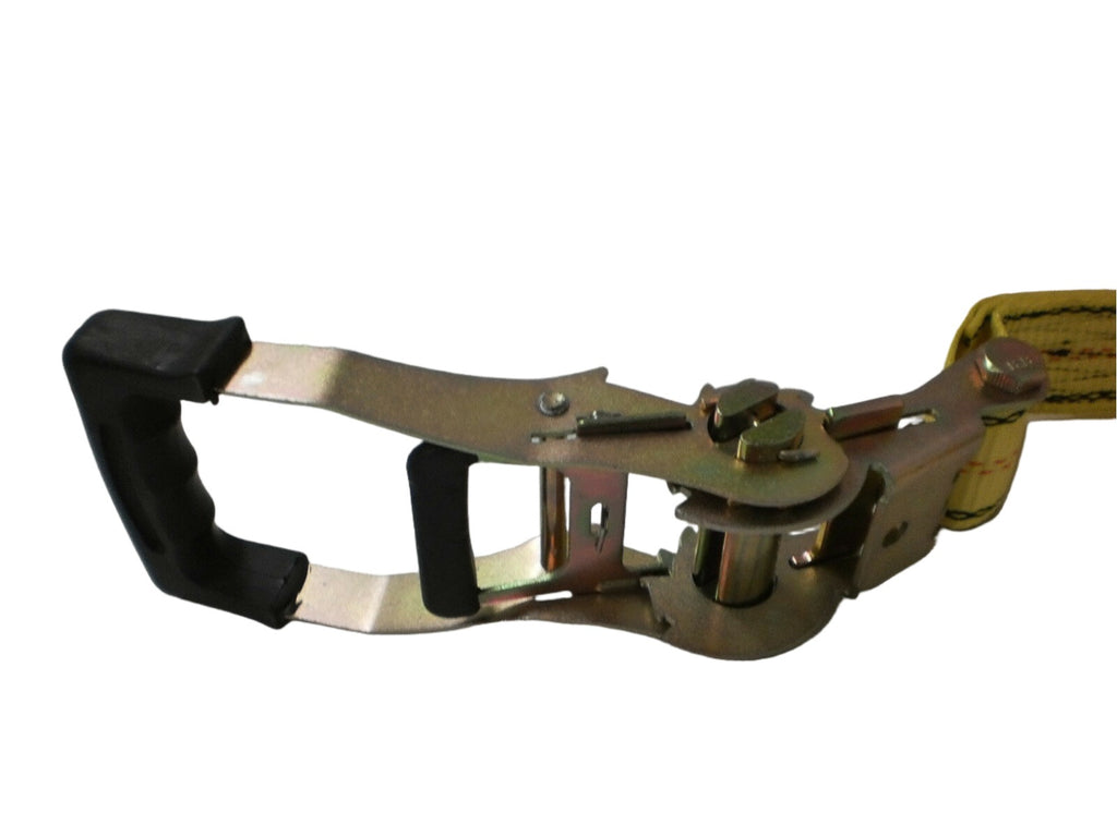 2" By 27' Ratchet Strap with Wire Hooks 10K Rated