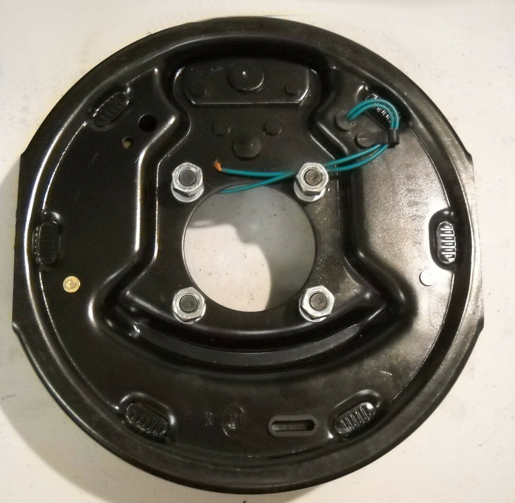 Brake Drum & Backing Plate – 3500 lb Axle, 5 on 4.5 Bolt Pattern, Electric, Right Side, Import (94545-B-IMP-R)