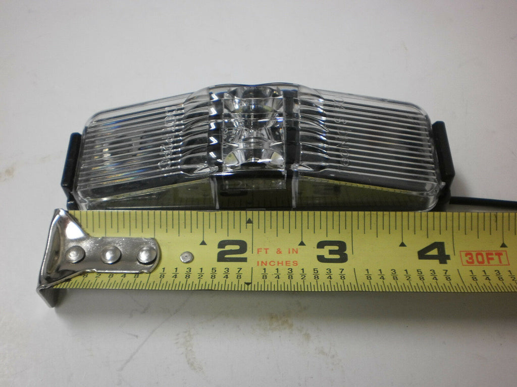 Tecniq Red/Clear LED Clearance Side Marker Light 1x4 Camper/Trailer USA (S19-RC00-1-KIT)