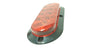 ONE - 6” Oval Red Flange Surface Mount Stop Turn Tail 10 LED Trailer Light (J-66-FR)