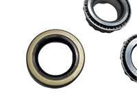 2- 5x4.5 Idler Hubs with 2000# Bearing Kits Replace Snow Mobile Trailer Axle (RVIBT5450-KITX2)