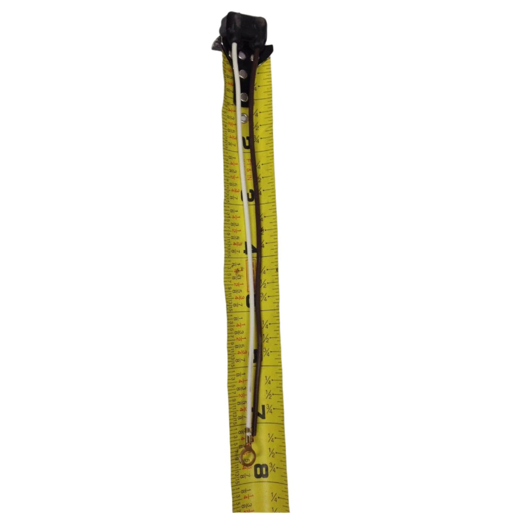 Maxxima LED Red Clear Oval Marker Clearance Light Stainless Steel Trim Trailer (M72270RCL-KIT)