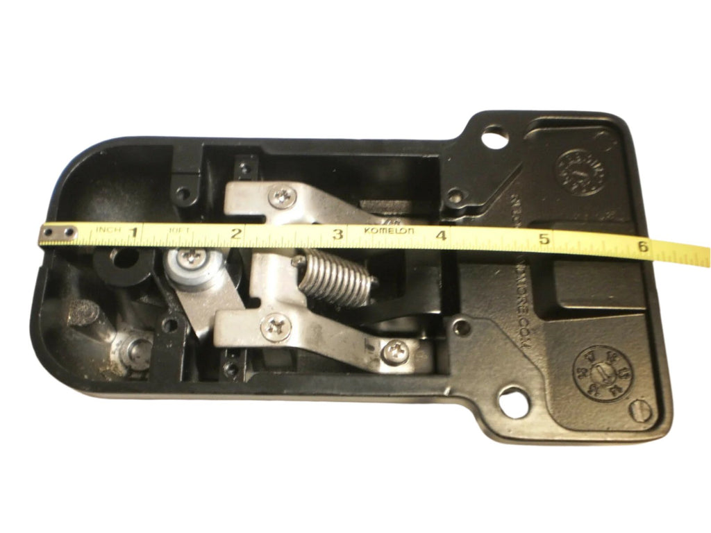 Black Self Latching Cargo Trailer Cambar Door Latch Vise Lock Cam Bar Handle (CBL-B-KIT)