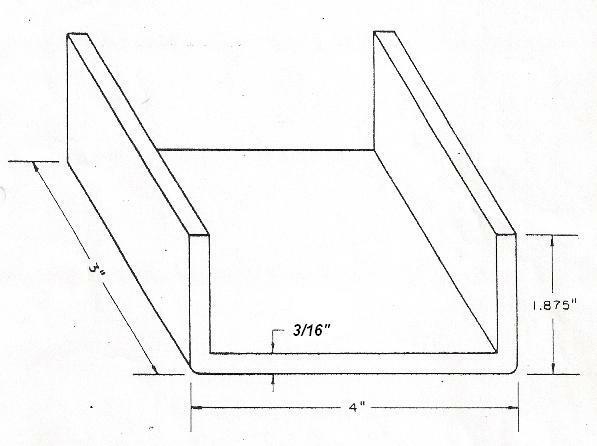 16 – 2×4 Weld-On Steel Stake Pockets (7-Gauge / 3⁄16") (STK-7GA-16)