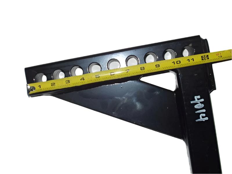 Adjustable Weight Distribution Trailer Hitch Shank 6-7/8" Drop Solid Steel 4014 (DSB7)