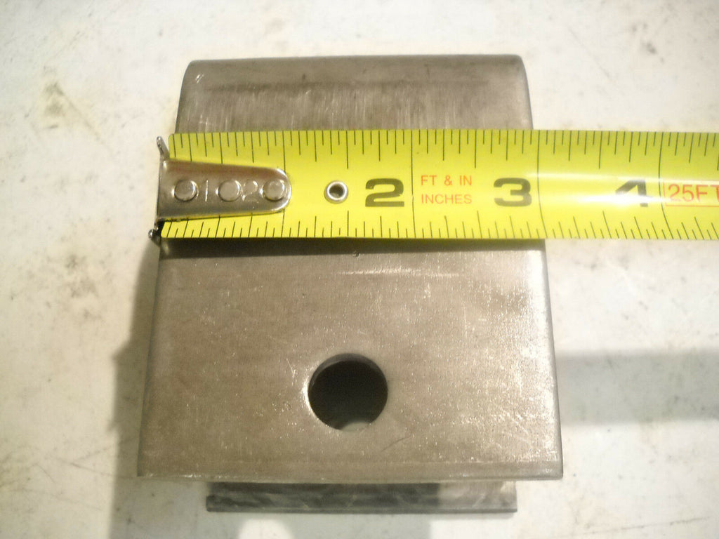 Steel Hanger 1.91" Wide 3.875" Height 3" Long Trailer Leaf Spring Axle Weld-On (H-3.875)