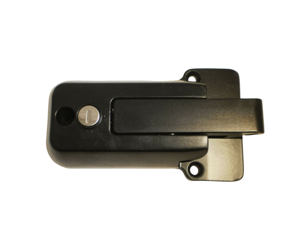 5 KEYED ALIKE Black Locking Cargo Trailer Cambar Door Latch Vise Lock Cam Bar (CBL-B-5X)