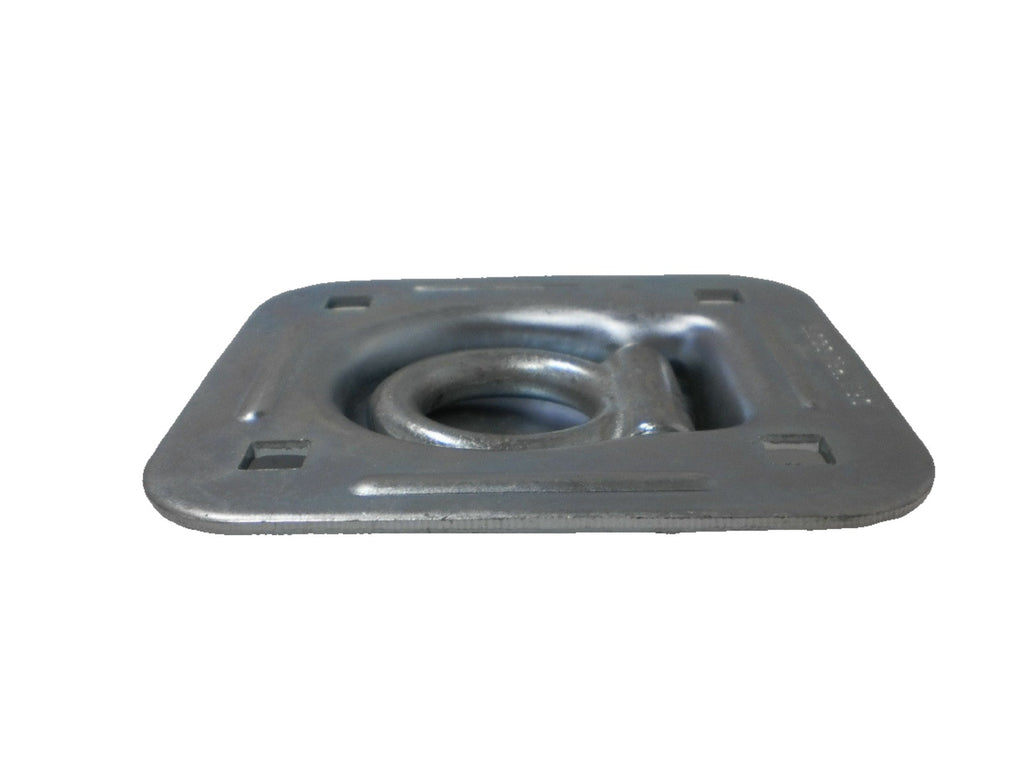 4 - 5000# Stainless Steel 4 Bolt Recessed D Ring Rope Tie Down Chain Trailer (RRS5-LOTOF4)