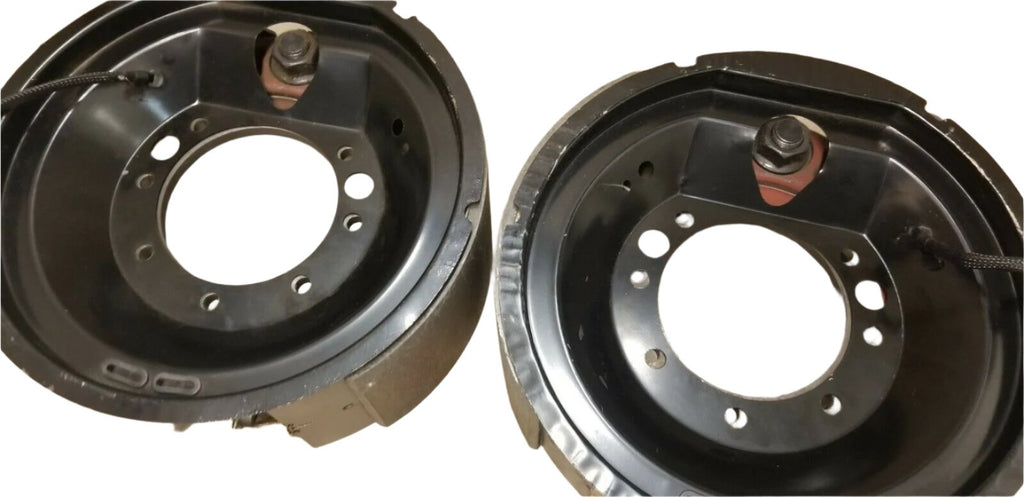 PAIR 12-1/4x4" 10K HD Electric Backing Plate 10000 Trailer Brake For Dexter (bk-10khde-set)