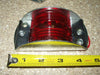 1 - Steel Guarded Marker Light Red 3 LED Clearance Self Grounding Trailer Boat (J-5505-R)