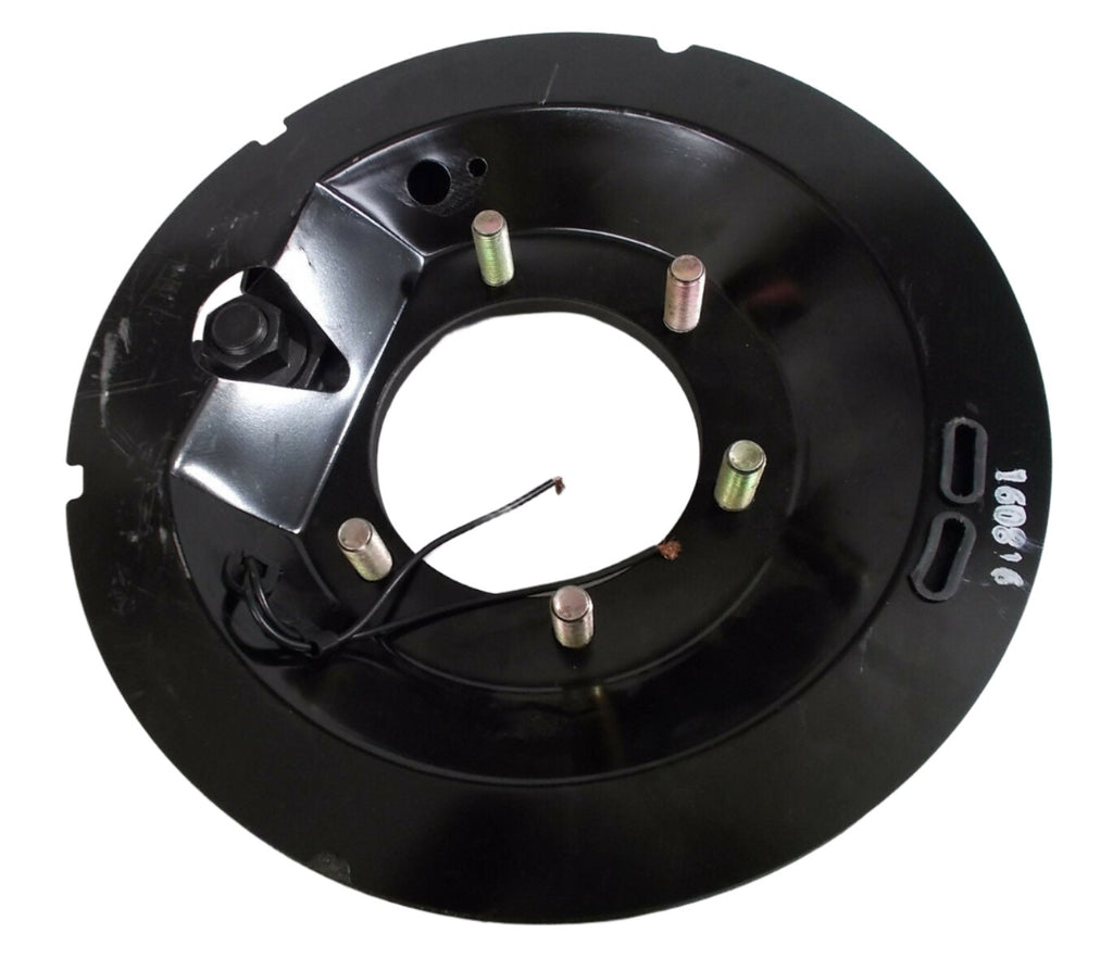 12-1/4" x 3-1/2" Quality Left Electric Backing Plate Trailer Brake Rockwell 10K (4738-L)