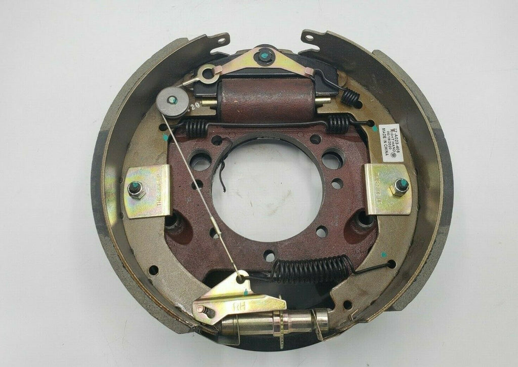 Right Hydraulic Brake Backing Plate 12-1/4 x4 Fits Dexter K23-405-00 10KHD 9-27  (77-A023-405)