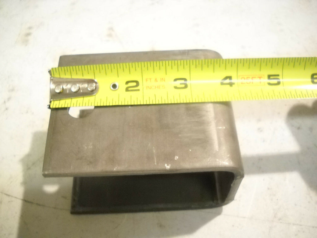 Steel Hanger 1.91" Wide 3.875" Height 3" Long Trailer Leaf Spring Axle Weld-On (H-3.875)