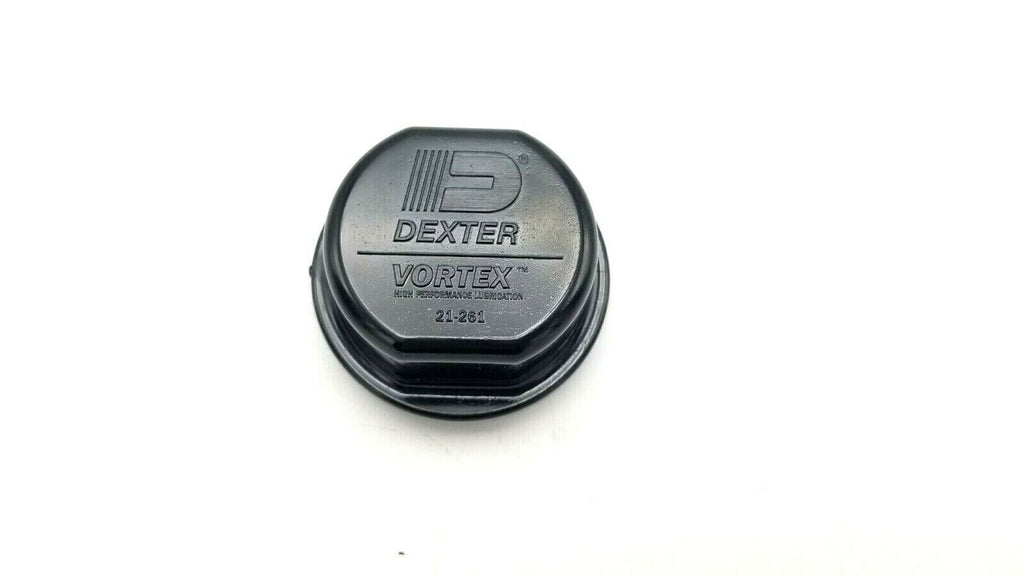 Dexter Vortex Trailer Hub Replacement Cap w/O-Ring, 5 Lug Axle Dust Grease Cap  (TD48355BV)