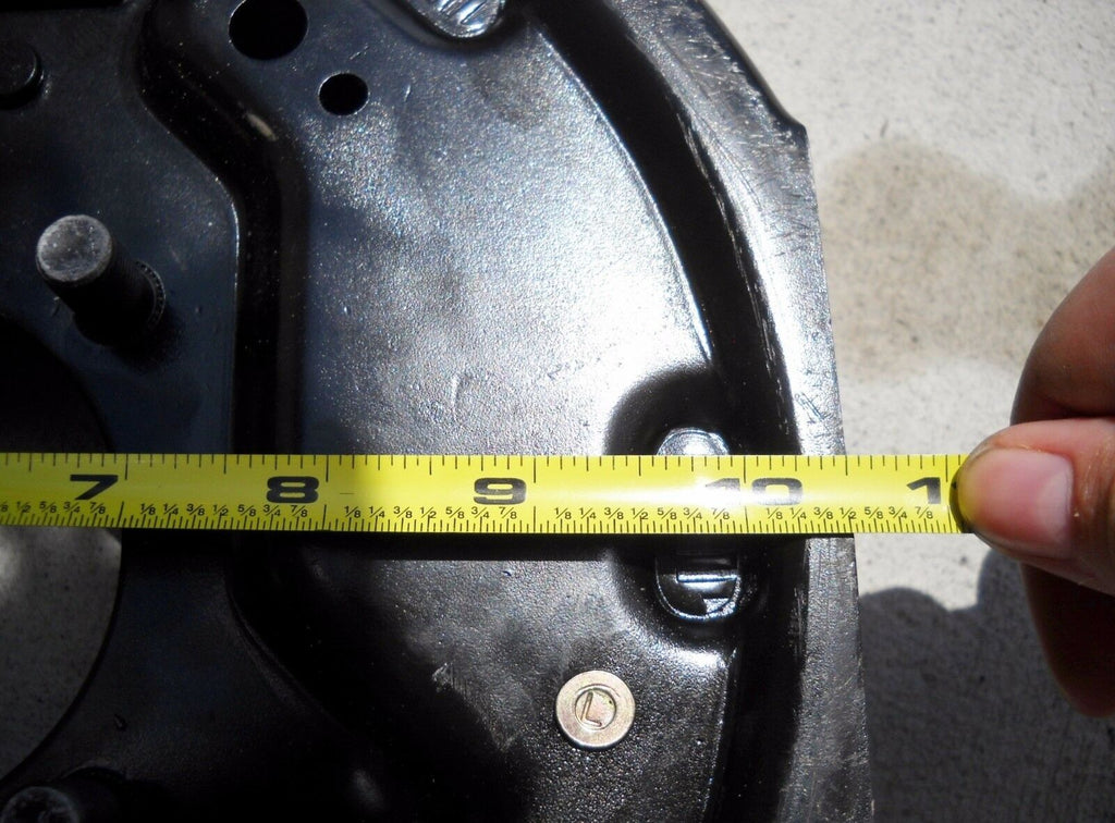 Right Side 10" x 2.25" Trailer Electric Brake Backing Plate 3500 Axle  Shoe Axel (10RVEBRH)