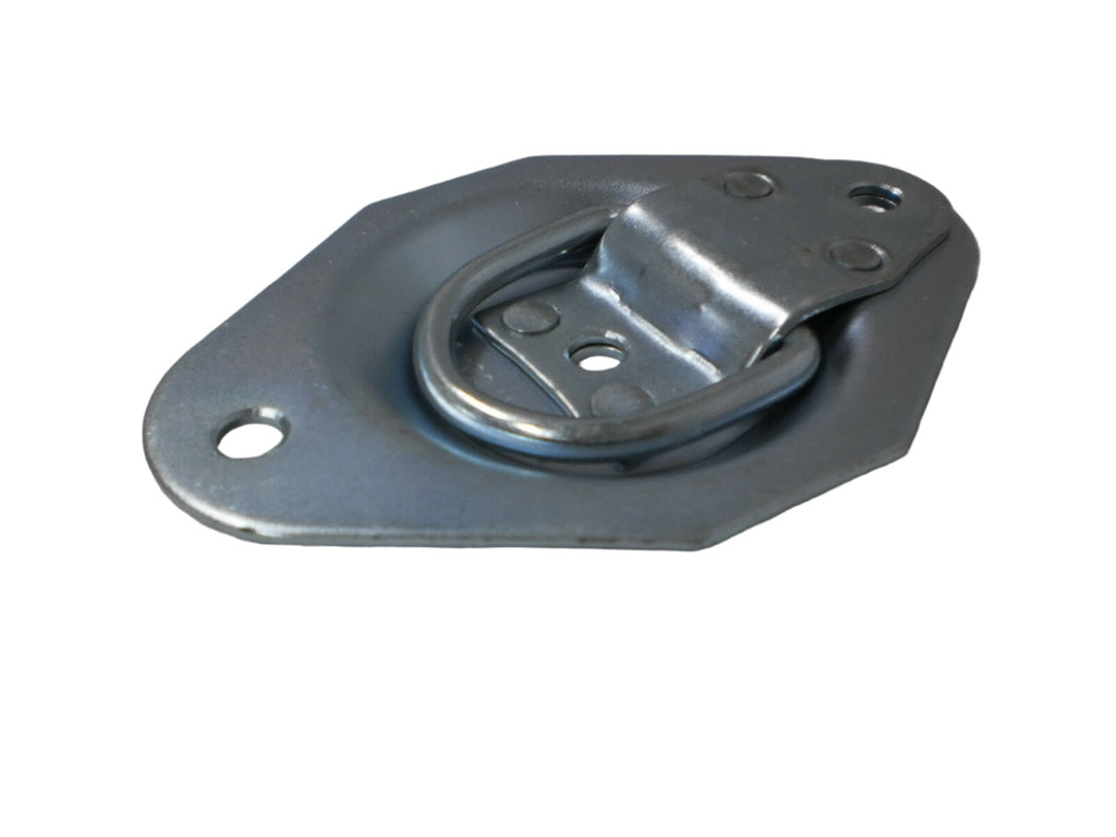 4 - Recessed D Ring tie Down rings 1200# Rated Trailer ATV Snowmobile Lawn Mower (RR01-LOTOF4)