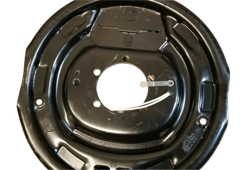 Replace Right Trailer Brake Dexter 8x6.5 Drums 9/16 Nuts 7000# 12" Backing Plate (821913-B-DEX-R)