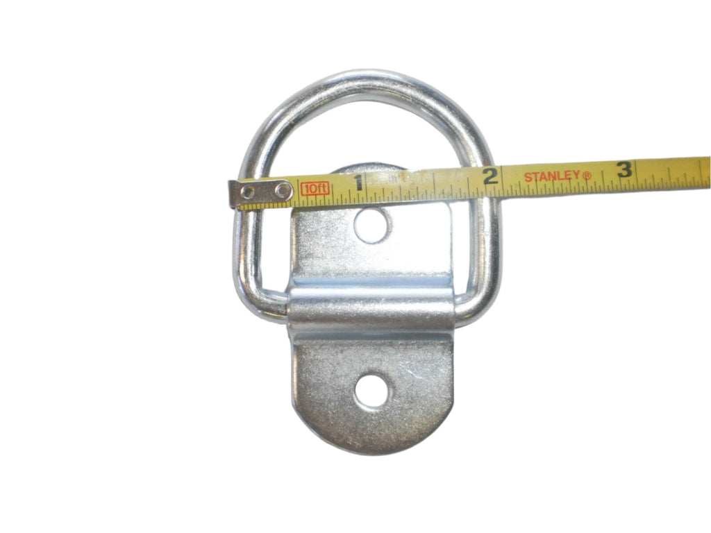 20 - 3/16" D Ring Rope Tie Down 1000# Rated Trailer ATV Snowmobile Truck Jeep (SR10-LOTOF20)