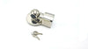 Chrome Plated Keyed Alike Master Lock Trailer Coupler Hitch Lock 377KA (377KA)