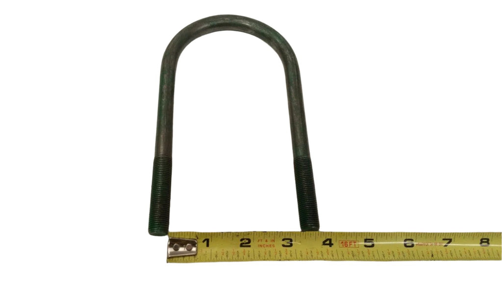 FOUR- 1/2" U bolt  trailer axle spring mount 5200# 6000# GD 3"x 6-1/2" kit  (UBK-5200-R)