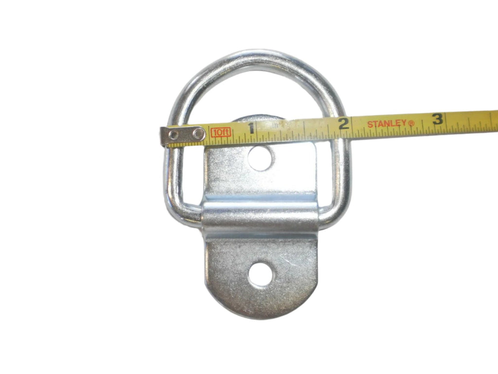 8 - 3/16" D Ring Rope Tie Down 1000# Rated Trailer ATV Snowmobile Truck Jeep (SR10-8)