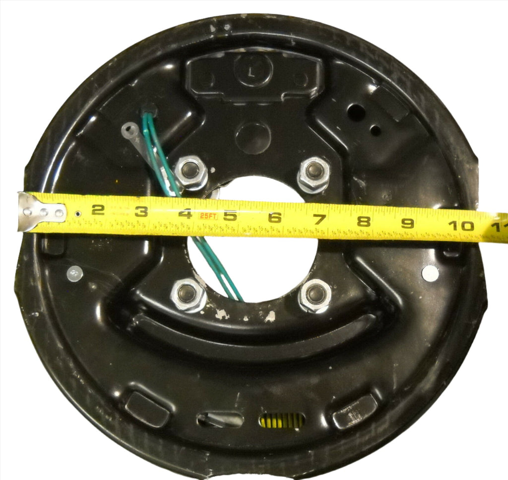 5x4.5 Genuine Dexter 3500# Drum with Dexter 10 Never Adjust Backing Plates Left Side (94545-B-FSA-DEX-L)