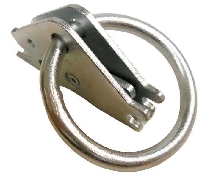 Brophy 4000# 2" Diameter Zinc-Plated O-Ring E-Track Motorcycle ATV UTV Trailer (ETR4)