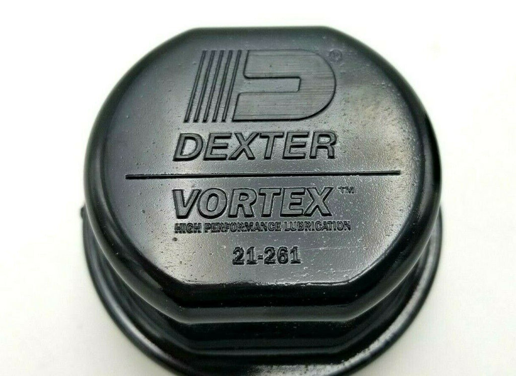 Dexter Vortex Trailer Hub Replacement Cap w/O-Ring, 5 Lug Axle Dust Grease Cap  (TD48355BV)