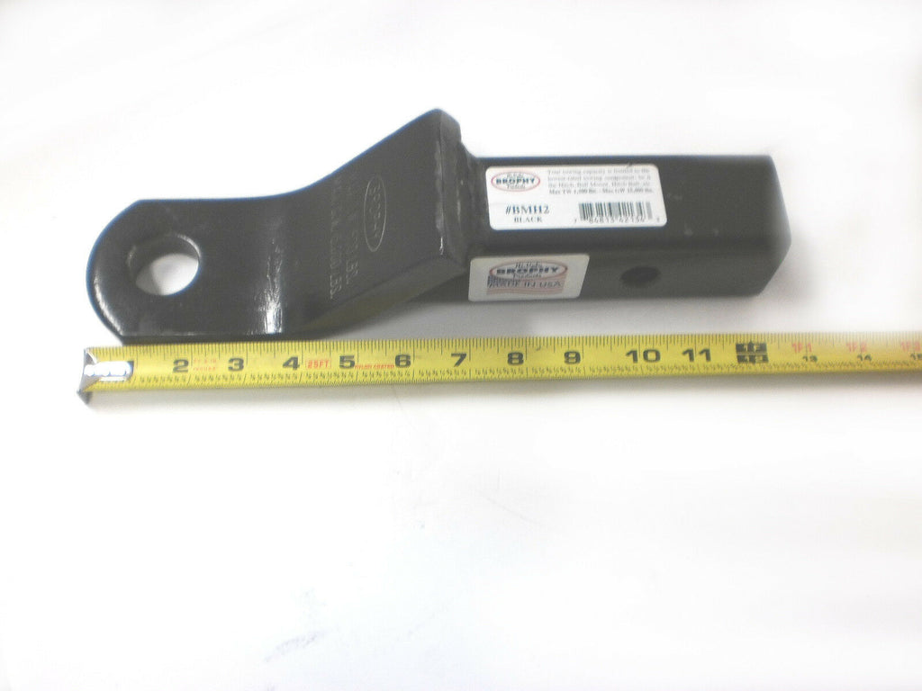 2" Drop USA Made Solid Steel Ball Mount Receiver Hitch 15,000# Heavy Duty  (BMH2)