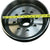 Complete Brake Kit 8 x 6.5 lug 9/16" Electric Brake 5200 6000 7000# Axle 12x2  (568183-B-IMP)