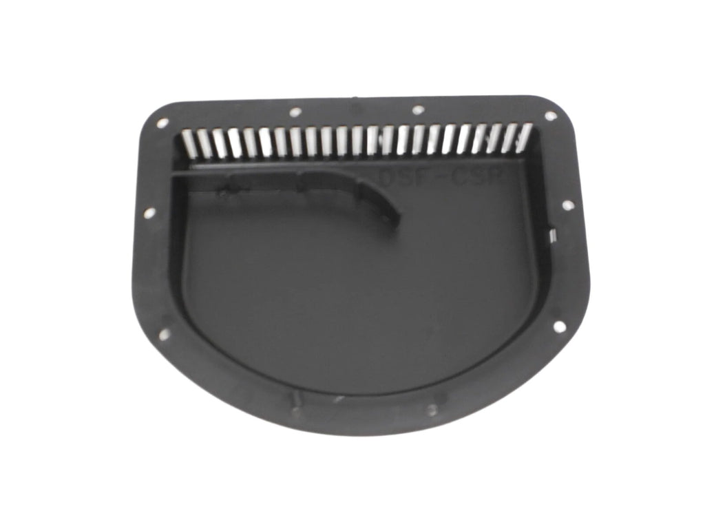 Black Side Wall Forced Air Vent Cowl Exterior Motorcycle Trailer Camper RV  (EVC-DSF-CSR-B)