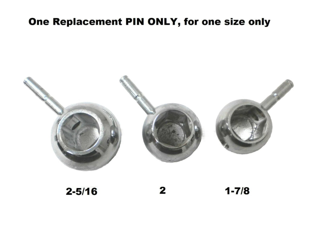Replacement Pin Only for Brophy Adapt A Hitch Ball Trailer Convert Flatbed 2"  (RP02)