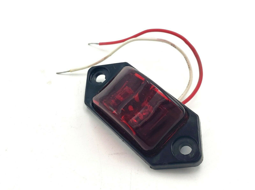 Kaper II 3-3/8" x 1-3/8" Red LED Clearance Marker Trailer Light P2 P3 Rated (L04-0038R)