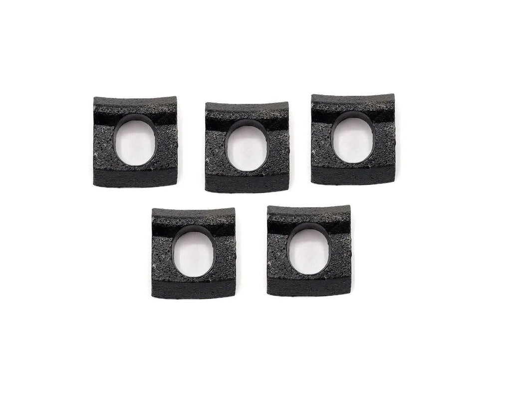 FIVE (5) Mobile Home Axle Trailer Wheel Rim Clamp Block Wedge Lowboy hub Utility (15-2-LOTOF5)