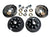 Add Brakes Basic Kit Dexter 8x6.5 Drums 9/16 Nuts 7000 12" Backing Plate Trailer (92865-916-B-DEX)