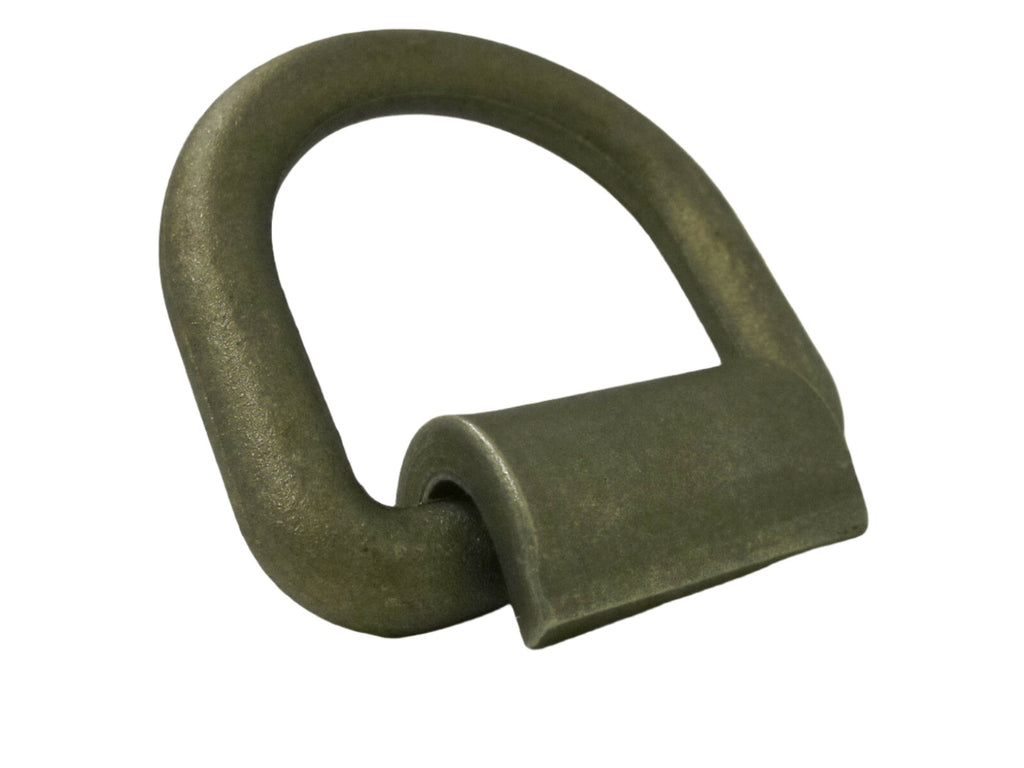 4 - 5/8" Forged Weld On D Ring Chain Tie Down 18,000 Rated Trailer Truck Rope (LRW1-LOTOF4)