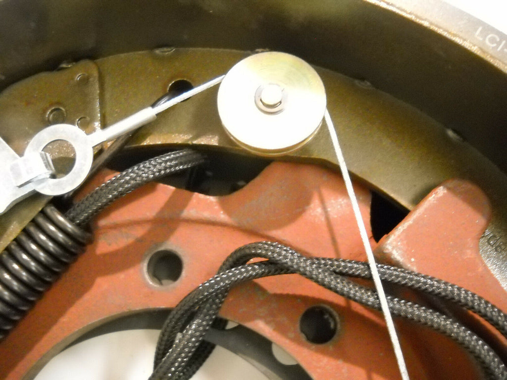 2x 12-1/4x3-3/8" LIPPERT AXLE 10K GD Electric Backing Plate 10000 Trailer Brake (BK-10KE-SET)